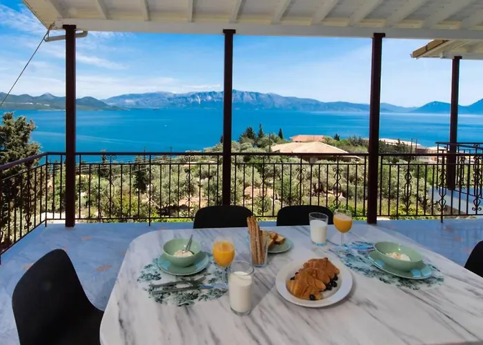 Lägenhet 2br House In With Stunning Sea View Nikiana